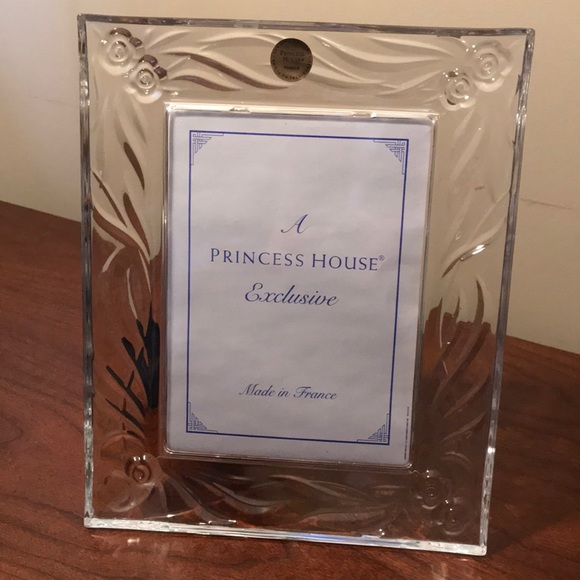 Other - Princess house crystal picture frame